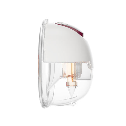 LumiMilk M5 Hands-Free Wearable Breast Pump, Double-Sealed Flange for Baby-Like Comfort, 4 Modes & 60 Suction Levels, Portable Electric Pump? 24mm, 2-Packwireless